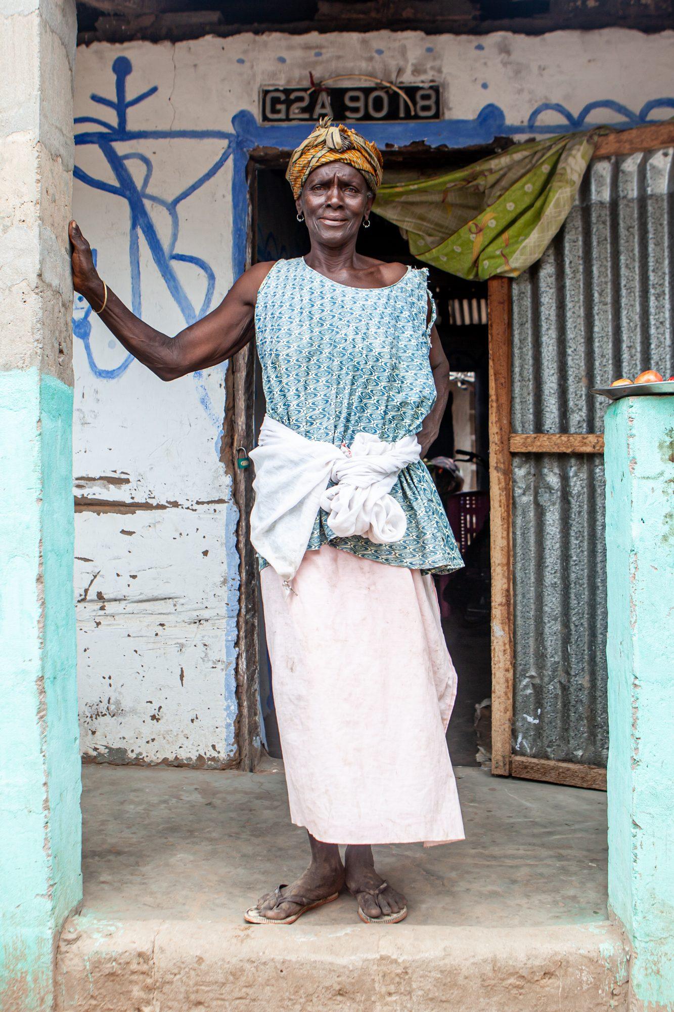 A VILLAGE IN GAMBIA